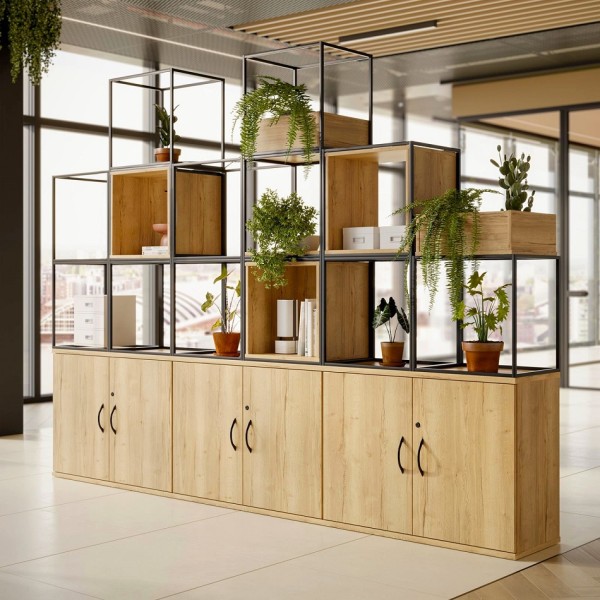 Grid Halifax Oak and Black 1