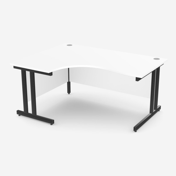 Complete Product  ATW CTRD1612L WH BLK Top  A TMCT1612L WH Legs  ATW LCTRADL BLK