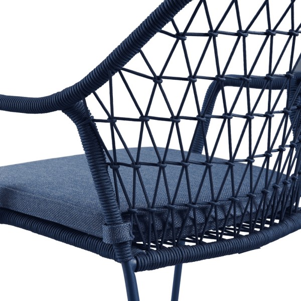 Klein Armchair Indigo Blue Detail 1