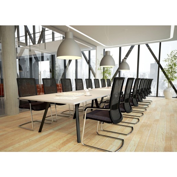 Maya Steel New Boardroom Leg