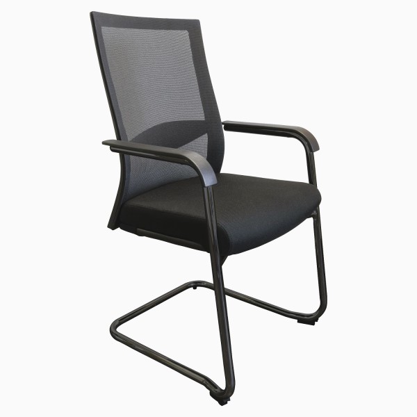 Orlando Visitor Chair Black Frame